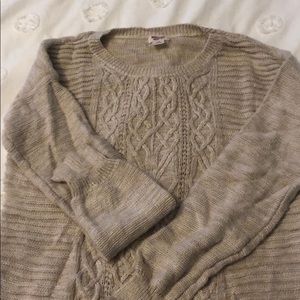 Beige Knit Sweater
